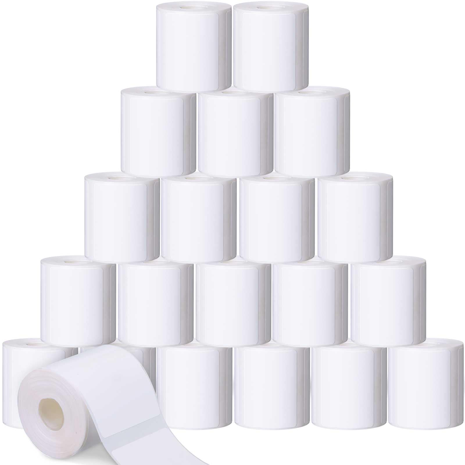 Photo 1 of Ctosree 24 Rollers Compatible with Phomemo/D30 Label Printer Blank Adhesive Thermal Paper Compatible with Phomemo Label Printer Paper Sticker Tape for Name Price(1.57 x 1.18 Inch)