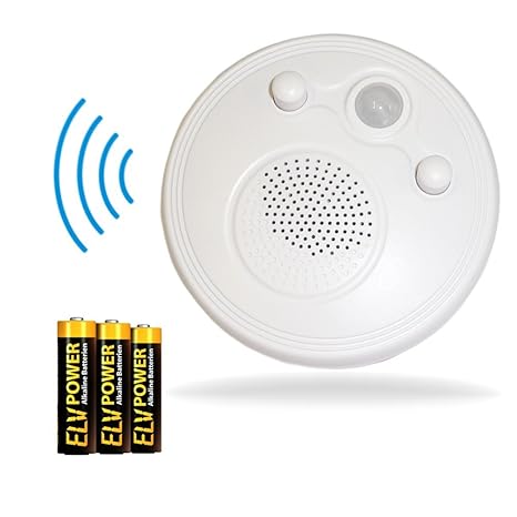 FM Radio mit Bewegungsmelder Badezimmerradio inkl. Batterien