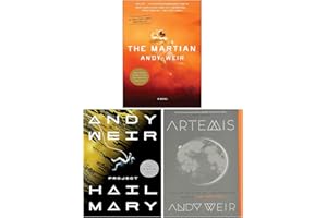 Andy Weir 3 Books Collection Set(Project Hail Mary [Hardcover], Artemis, The Martian)