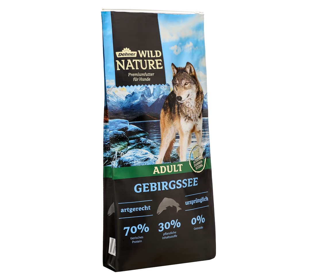 Dehner Wild Nature Adult Dry Dog Food Mountain Lake 12 kg