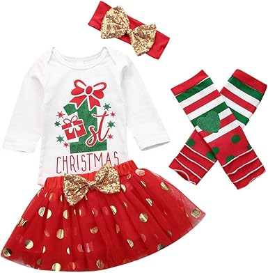 my first christmas baby girl