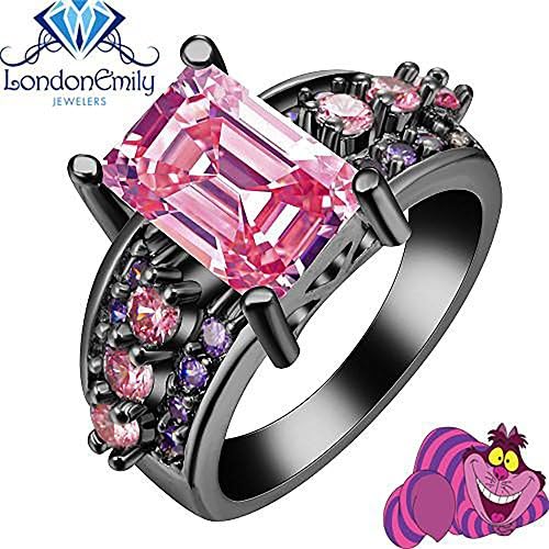 London Emily Jewelers We're All Mad Alice in Wonderland Cheshire Cat Disney Inspired Ring