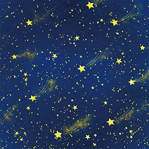 Amazon Com Lfeey 5x5ft Dark Blue Starry Sky Photo Background Gold Stars Baby Shower Kids Adults Birthday Party Photography Background Wallpaper Photo Booth Props Camera Photo