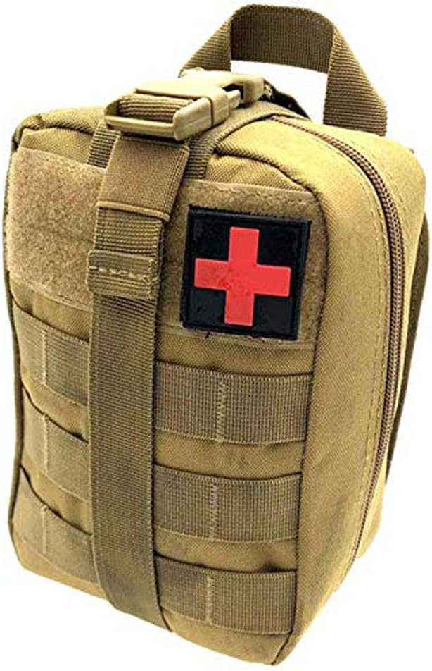 Wolike First Aid Bag Empty Tactical Medical Pouch EMT Emergency Survival Kit Outdoor Travel Molle Rip-Away EMT For Medical Multipurpose Waist Pack Military Utility kit