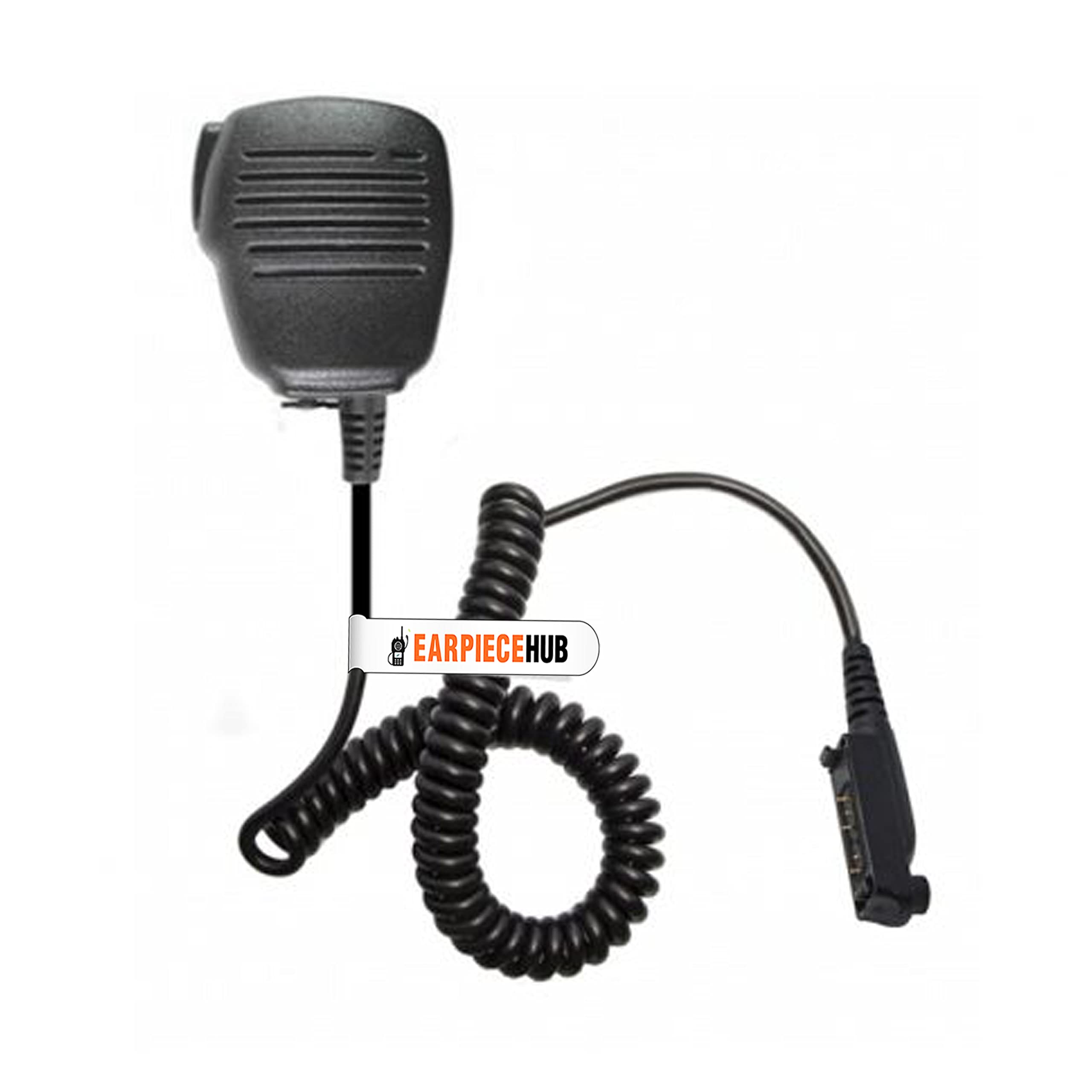 Earpiece Hub Microphone Shoulder Speaker Mic SPEAKER compatible with Sepura STP8000 SC20 SC21