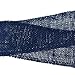Souarts Navy Blue Natural Jute Burlap Mesh Wrap Ribbon Width 6cm Length 2 Meters