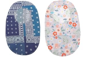 Tofficu 2pcs Ostomy Bag Cover Lightweight Floral Colostomy Bag Protector Flower One- Piece Colostomy Pouch Cover Sleeve
