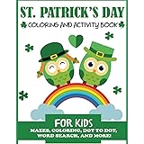St. Patrick's Day Coloring and Activity Book for Kids