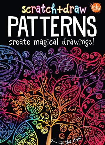 Scratch & Draw Gold & Silver: Create Magical Drawings