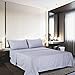 3 Piece Bed Sheet Set with 1 Pillow Cases, Navy Pinstripe/Classic Pattern Sheets - Twin,Deep Pocket,Great Value, Ultra Soft & Breathable,Hypoallergenic Bedding