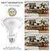 Hyperselect BR30 LED Light Bulb, 10W (50W-65W Equivalent), 3000K (Soft White Glow), 620 lm, E26 Base, Wide Flood Bulb Non-Dimmable, UL Listed - Great for Basement, Vaulted Ceilings, Rooms (12 Pack)