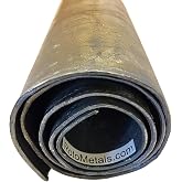 Sheet Lead 1/8 inch X 12 inches X 12 inches by Rotometals (Ships Rolled)