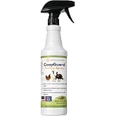 Healthy Paw Life CoopGuard Poultry Spray &ndash; Plant-Based Poultry Care Spray for Chicken Coops, Nesting Boxes &amp; Bedding &ndash; Natural Essential Oils &ndash; No Egg Withdrawal