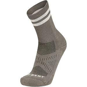 Lé Bent Targeted Cushion 3/4 Crew Trail Sock