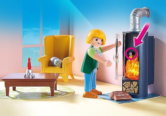 playmobil living room