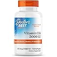 Doctor'S Best Vitamin D3, Capsule 5, 000 Iu for Healthy Bones, Teeth, Heart & Immune Support, Non-GMO, Gluten-Free, Soy Free, 720 Count (Pack of 1)