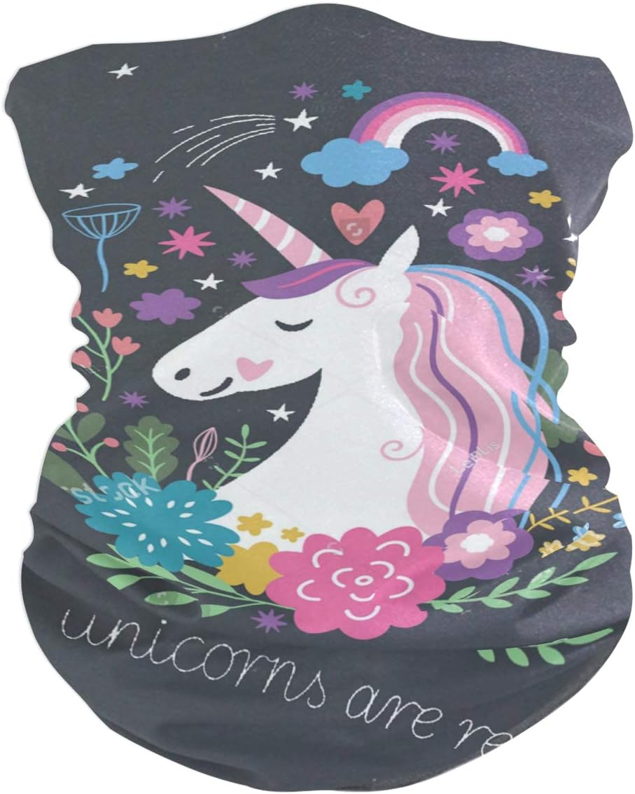 Unicorn Are Real Headband Womens Headband Scarf Mens Bandana,Muffler,Neck Gaiter,Magic,Hatliner Neckerchief