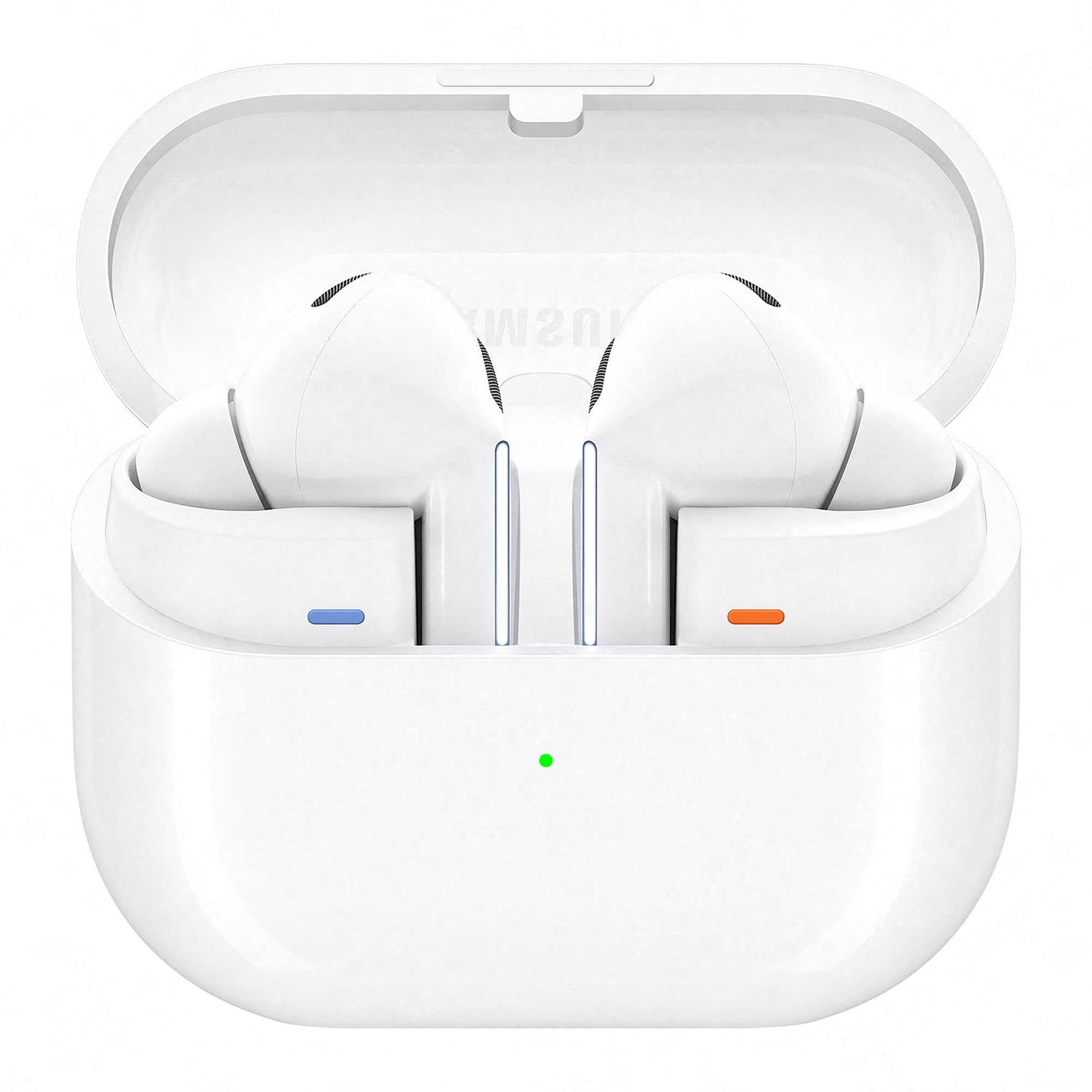 Samsung Galaxy Buds3 Pro Kabellose Bluetooth-Kopfhörer, Active Noise Cancelling (ANC), Adaptive Geräuschunterdrückung, 360 Audio, In-Ear-Kopfhörer mit Hi-Fi-Sound, White, Inkl. Anymode Clear Cover