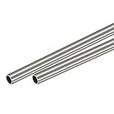 uxcell 304 Stainless Steel Round Tube 10mm OD 1mm