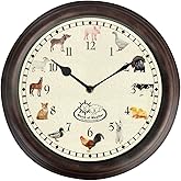 Fallen Fruits Farm Animal Sound Clock, Assorted, One Size
