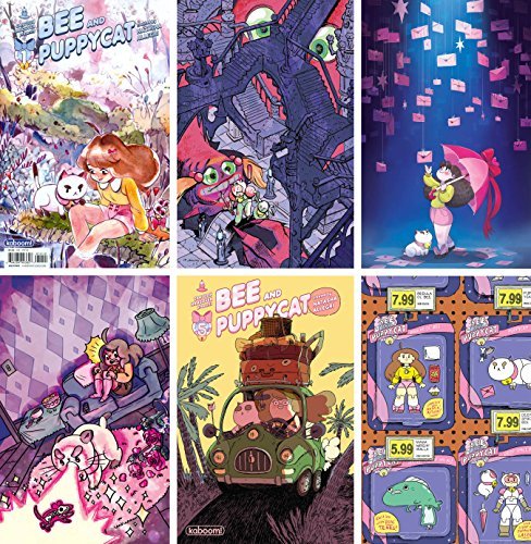 Bee and Puppycat Issues #1 - #6 Set!!! - Total of Six (6) BOOM! Comics