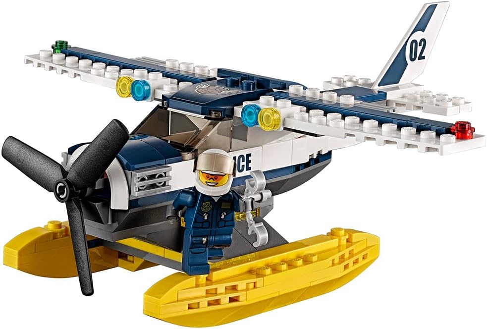 lego police water plane