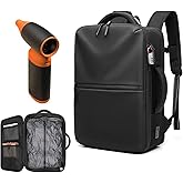 XTUOSHP 60L Premium Vacuum Travel Carry on Backpack for Adults, 17Inch Durable Water Resistant Business Vacspace Laptop Backpack with TSA Lock, With Violent Air Pump,Very Sturdy and Reliable