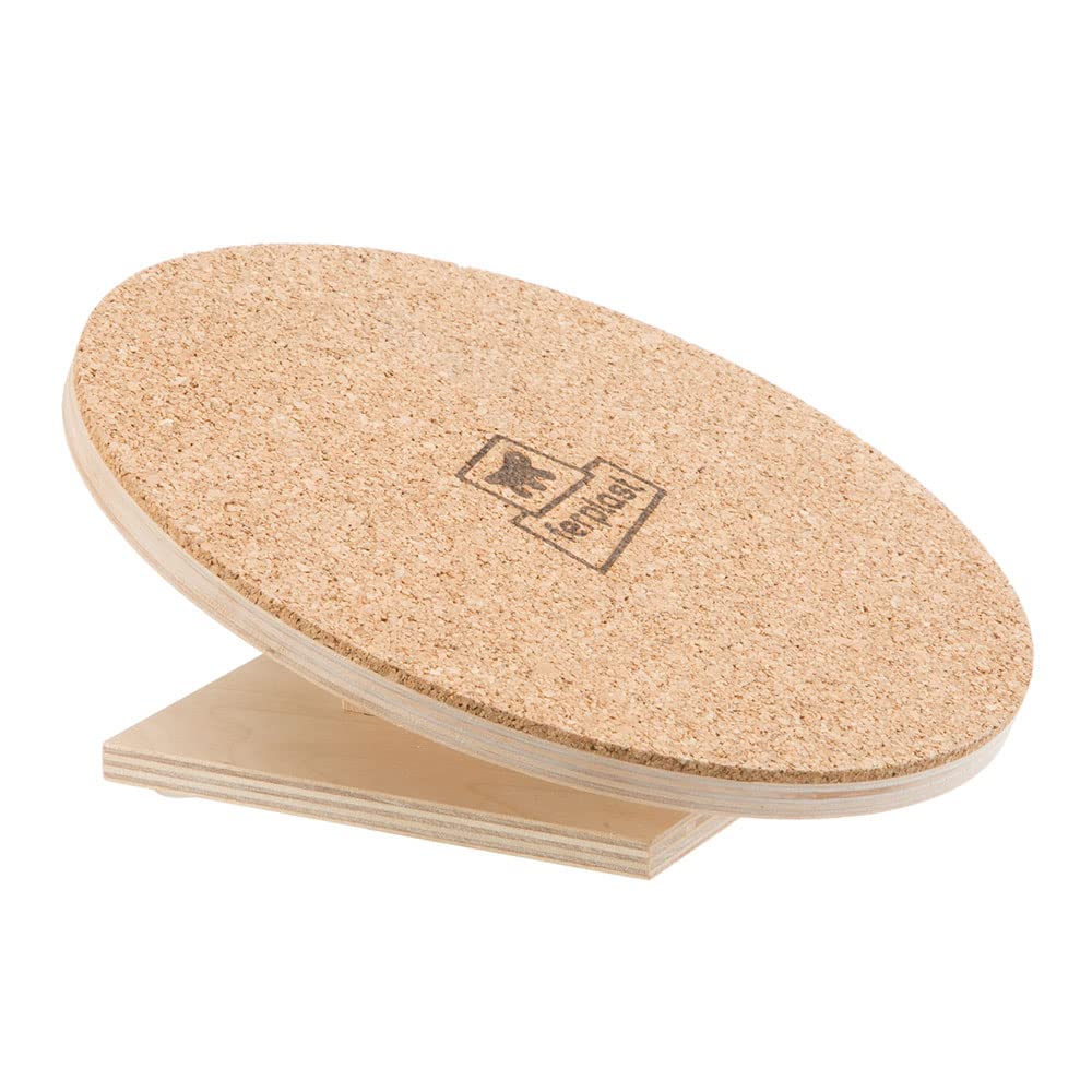 Ferplast Wooden Hamster Wheel, Hamster Disc for Running, Wooden Toys, Mice, Running Wheel Diameter 20 cm