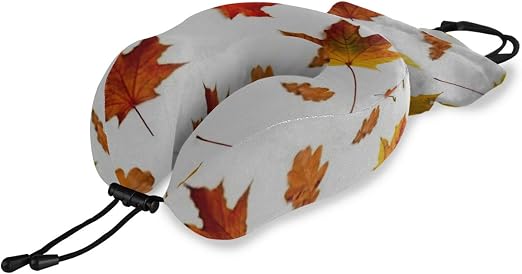 SEGFG Memory Foam Travel Pillow 
