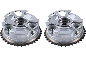 FEIDKS 2X Intake VVT Camshaft Sprocket Timing Gear Phaser Fit for 2005-2009 Toyota 4Runner Tacoma Tundra FJ Cruiser 4.0L, Replace# 13050-0P010 13050-31030