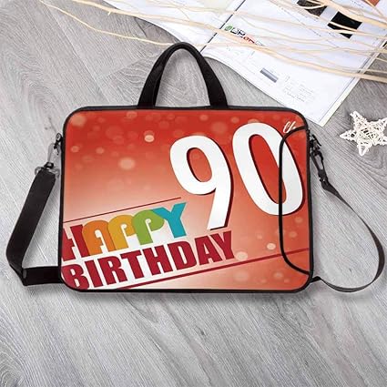 Amazon Co Jp 90年代ネオプレンラップトップバッグ オールドデザインヒッピーラビリンススタイル幾何学模様イラストパステルカラーラップトップバッグ オフィスワーカー学生用 長さ8 7インチ 幅11インチ 高さ0 8インチ 12 6 L X 9 4 W X 0 8 H Dg 02 P417