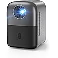 [Electric Focus] GROVIEW Mini Projector, Fully Sealed Portable Projector with Bluetooth, 75% Zoom & Low Noise, Movie Projector for Phone/Laptop/Stick/HDMI/USB