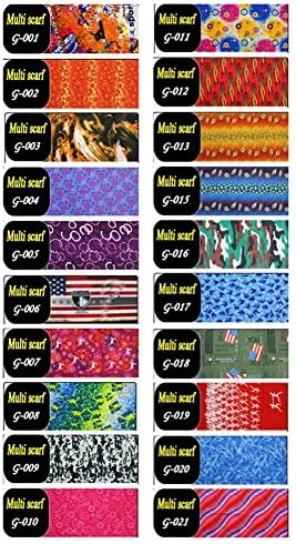 Outdoor Multi-use Seamless Headband Tube Bandana Headwrap Fashion Scarf 10 Pack Magic Scarf(Customized)