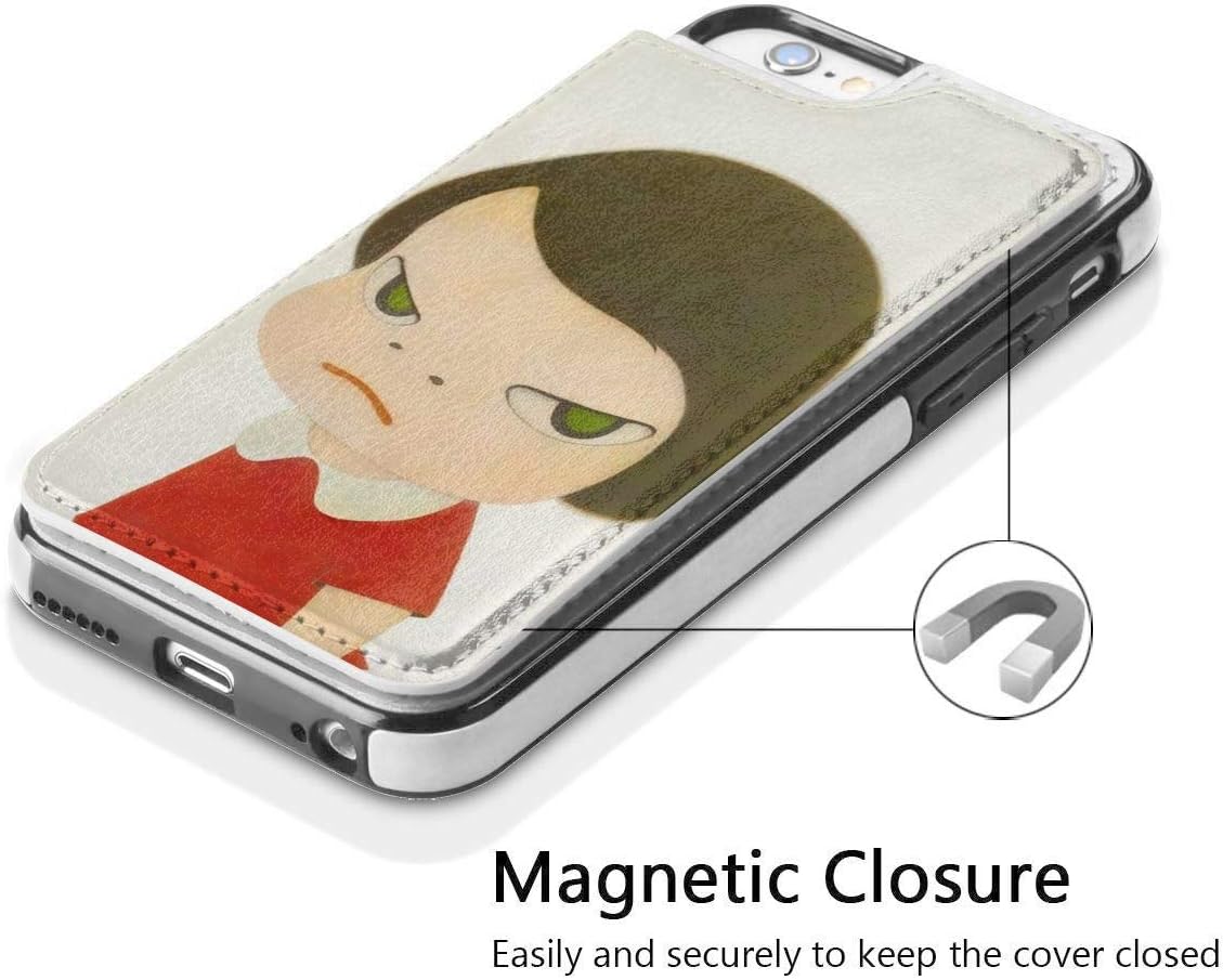 Amazon 奈良美智 Iphone7ケース Iphone 8 手帳型 スマホケース Puレザー マグネット カードポケット付き ケース 財布型 家電 カメラ オンライン通販