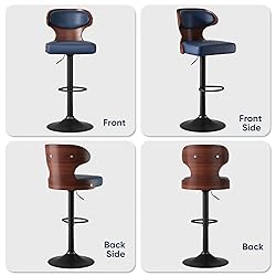 Nalupatio Bar Stools Set of 1 Seat Adjustable