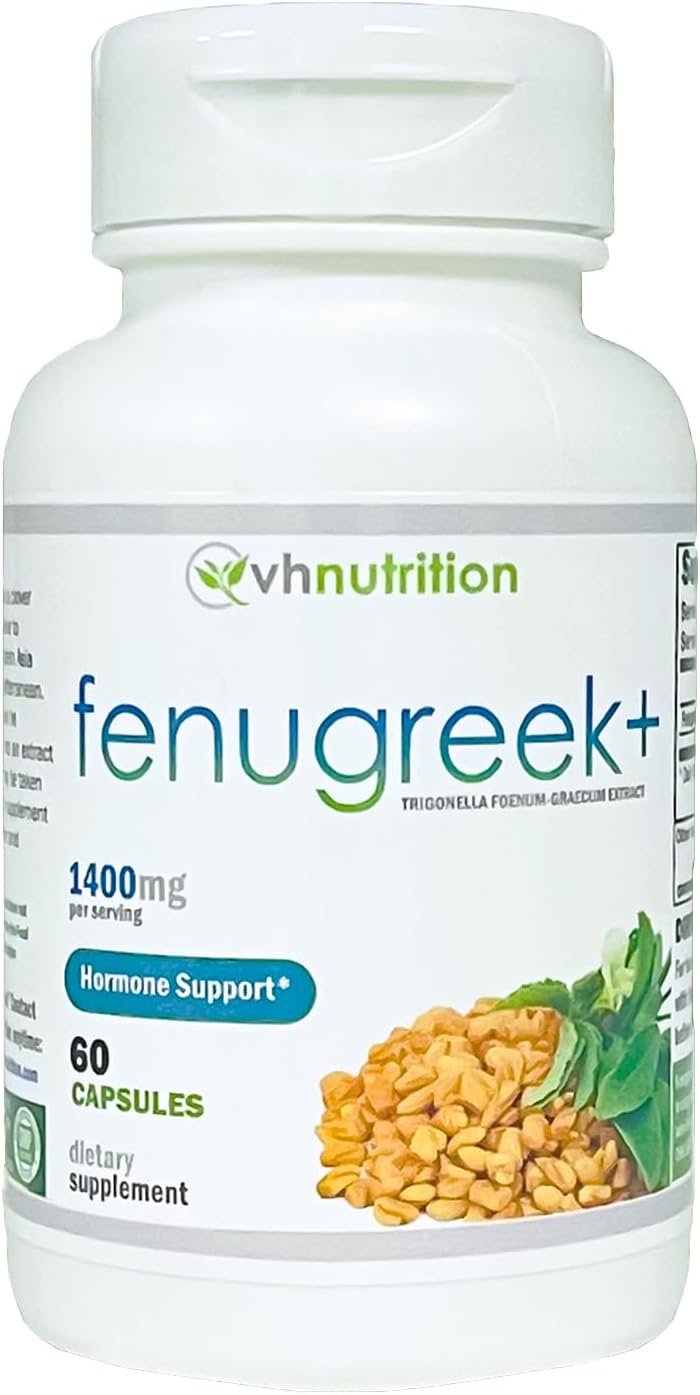 VH Nutrition Fenugreek+ Fenugreek Capsules for Women 1400mg