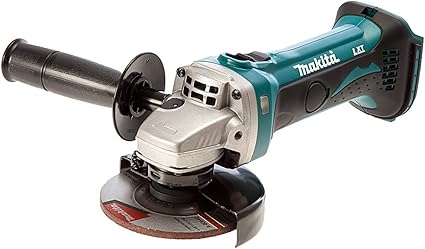 Makita Dga450z Meuleuse Angulaire Sans Fil 14 4 V Li Ion Boitier Nu Amazon Fr Bricolage
