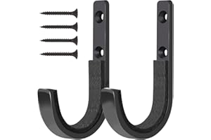 GOHIKING Gun Rack Storage Rifles Shotgun Hooks Wall Mount Hangers for Any Rifles Shotguns Archery Bow with Soft Padding and Heavy Duty Steel…