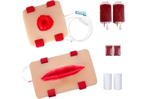 2Pcs Wound Packing Task Trainer, Bleed Control Tourniquet Trainer, Basic Wound Packing Trainer for Medical Education