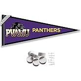 College Flags & Banners Co. Prairie View A&M Panthers Pennant Flag and Wall Tack Mount Pads
