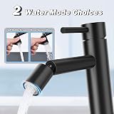LUBEKAS Kitchen Tap Spray Head 360° Swivel 2-Mode Replacement Aerator view 3