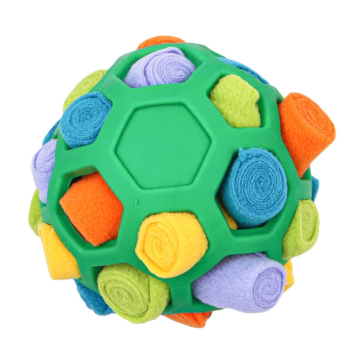 Hsthe Sea Dog Dog Educational Toys | Colorful and Chewable Pet Sniffer Ball Toy | Interactive Dog Treats Educational Toys Portable Pet Sniffer Ball Toy for Puppies, Small Dogs and Medium Dogs