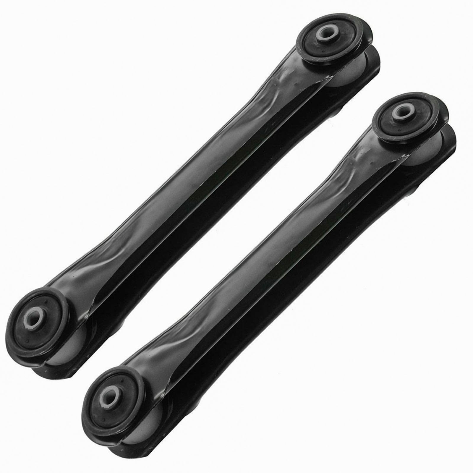 TRQ Front and Rear Lower Control Arm Set Driver Passenger Side Compatible with 1997-2006 Jeep Wrangler Image