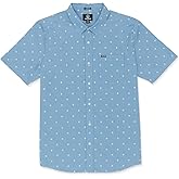 Volcom Men's Telastone Short Sleeve Button Down Shirt