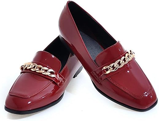 Amazon Com Oxford Shoes Woman Flat Plus Size 34 43 Big Gold