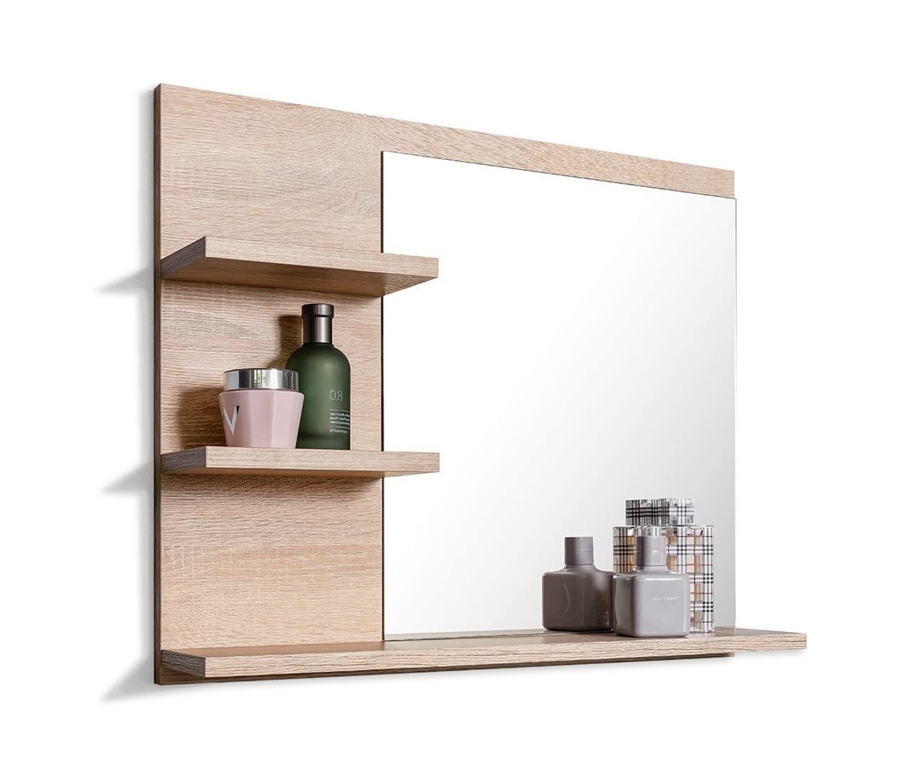 DOMTECH-Espejo-de-bano-con-estantes-Espejo-de-bano-Espejo-de-Pared-Espejo-de-bano-L