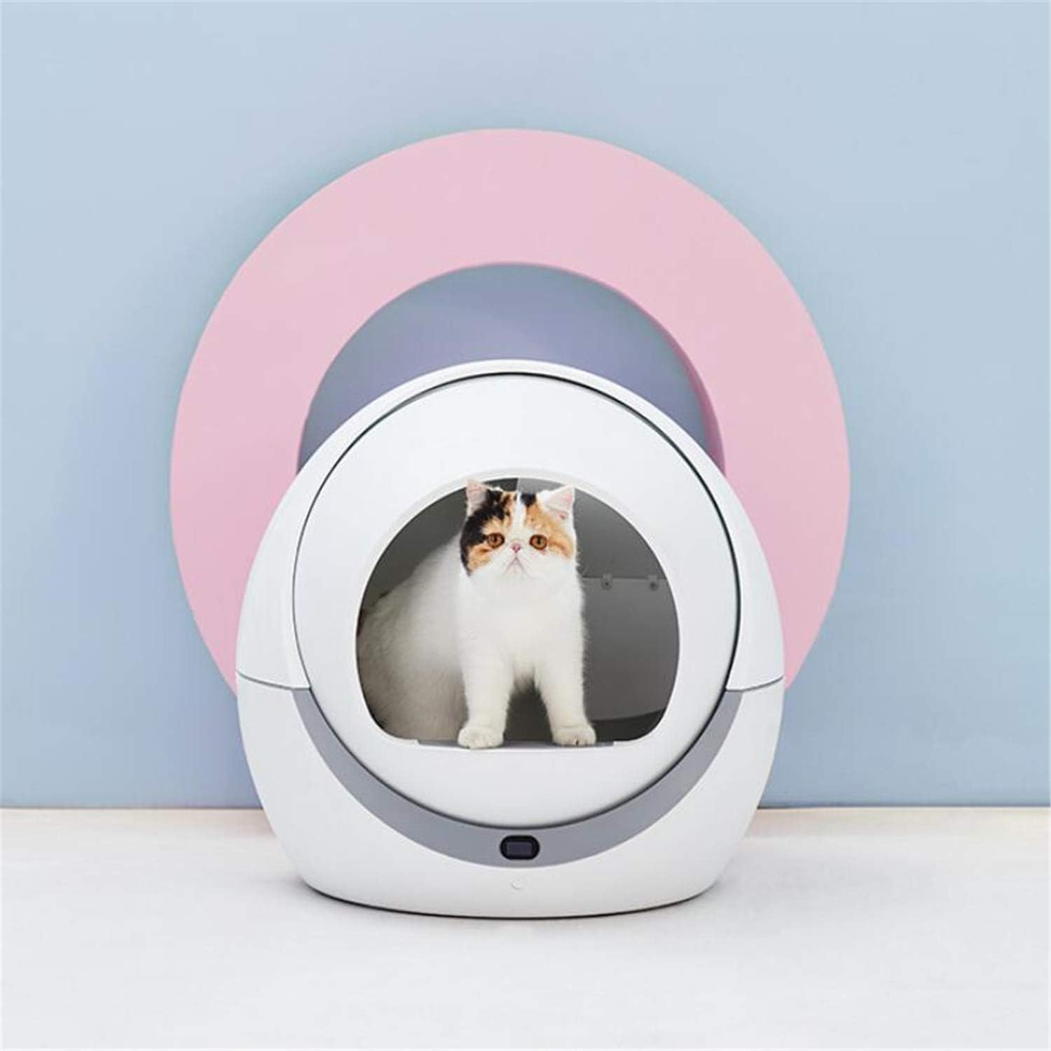 Babifis Toilette Automatique Pour Chat Automatique Pour Chat Bac A Sable A Induction Nettoyage Rotatif Chat Robot Litiere Grand Kitty Boite A Litiere Auto Nettoyante Amazon Fr Cuisine Maison