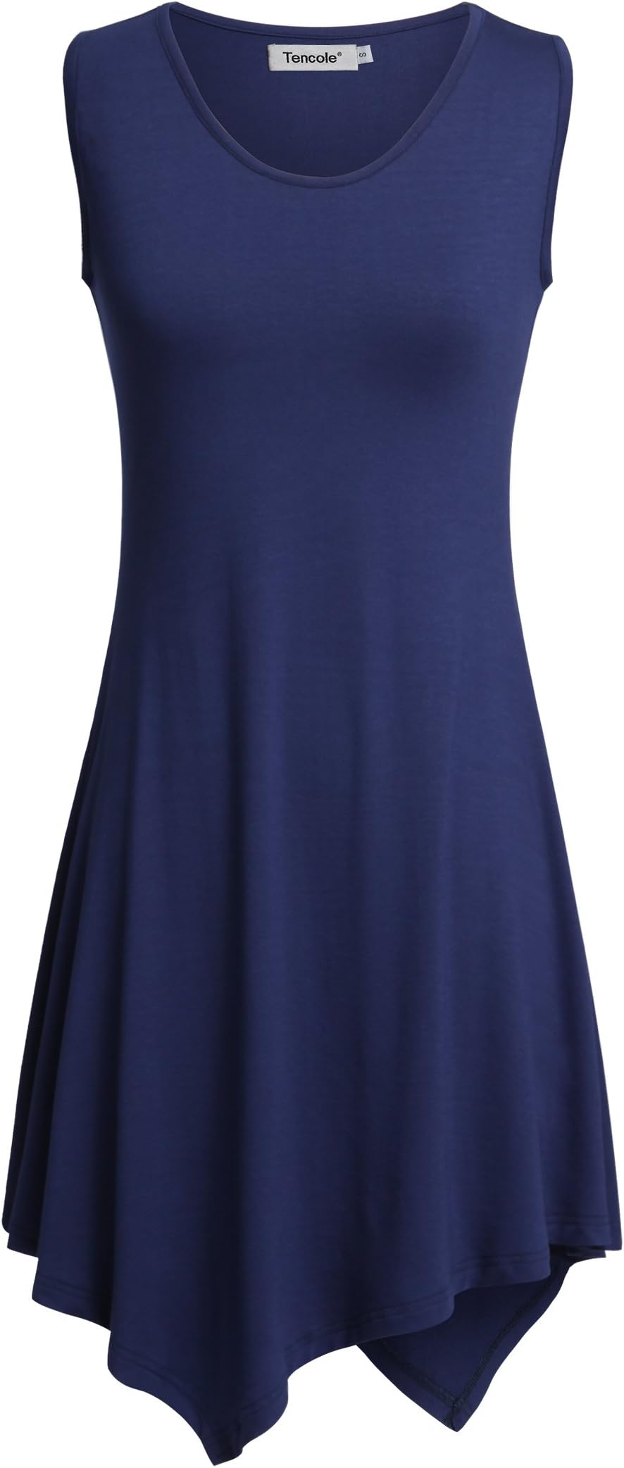 Tencole Womens Tunic Tank Top A-Line Plus Size Summer Sleeveless Flowy Shirts