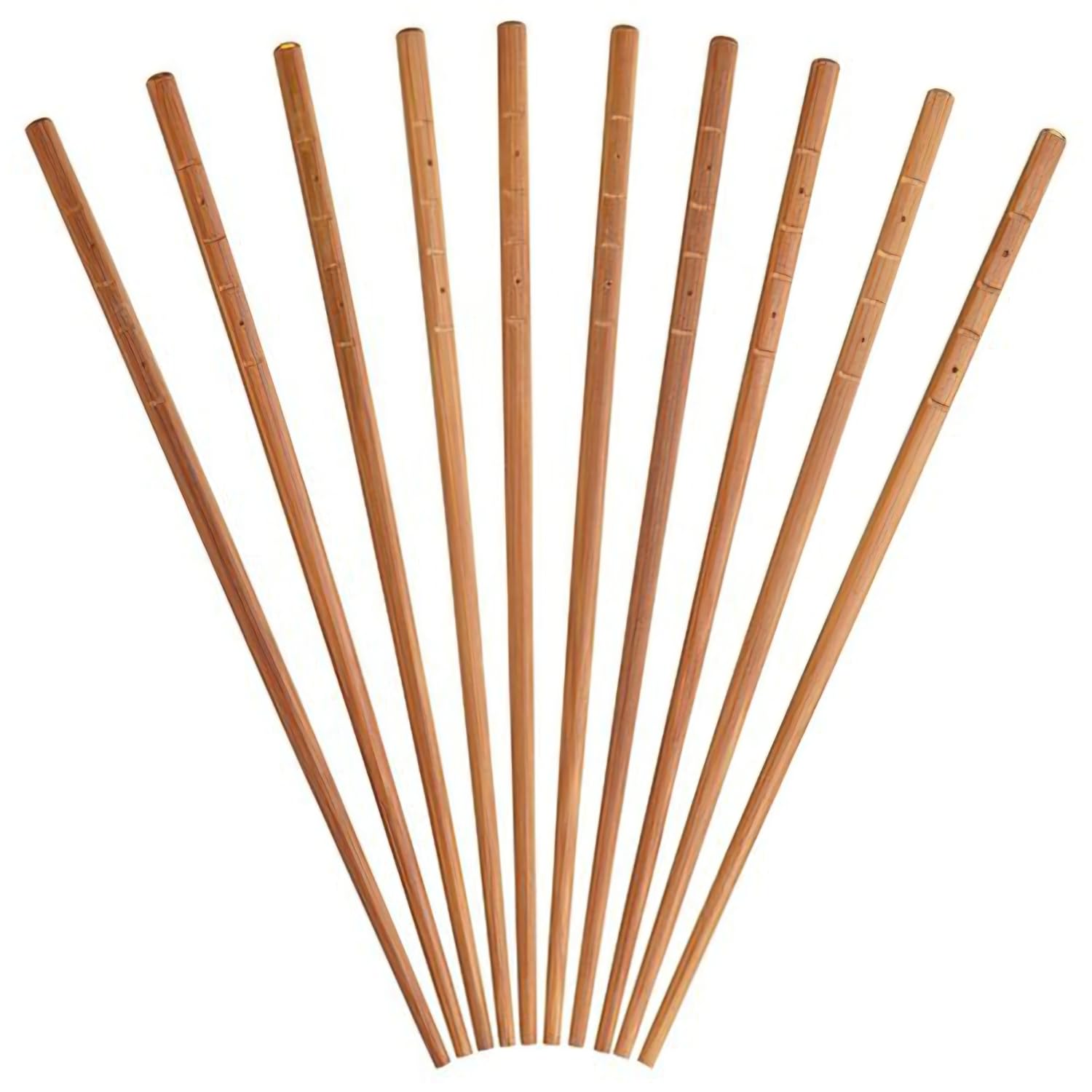 KitchenCraft World of Flavours Wooden Chopsticks, Japanese Style, 24 cm, Pack of 1, Brown