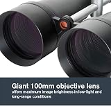 Celestron SkyMaster 25x100 Binoculars Porro Prism BaK-4 Multi-Coated Lens Black view 2